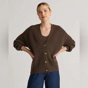 NWT - QUINCE - Mongolian Cashmere Cardigan Sweater